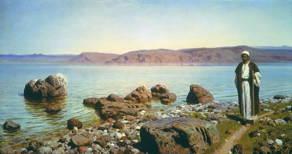 At the Genisaret Lake - Vasily Polenov