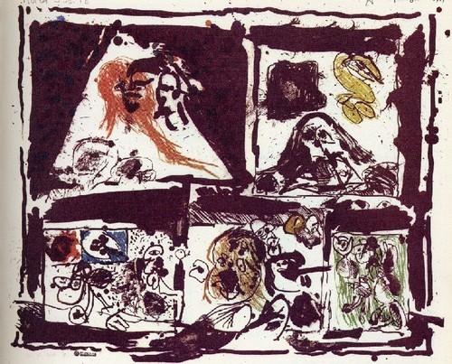But Where Are They? (Mais ou sont-ils?) - Pierre Alechinsky