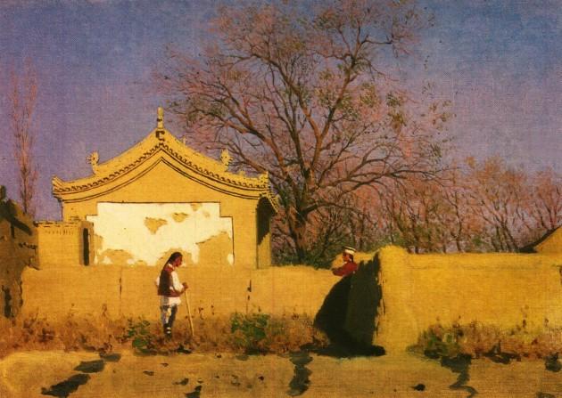 Chinese house - Vasily Vereshchagin