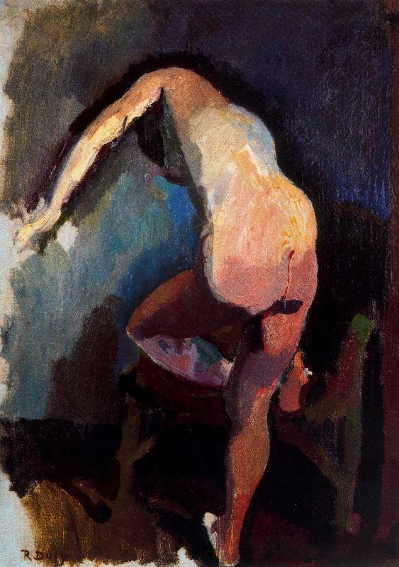 Claudine from back - Raoul Dufy