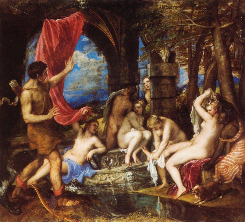 Diana and Actaeon - Titian