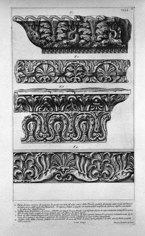 Frames and gutters - Giovanni Battista Piranesi