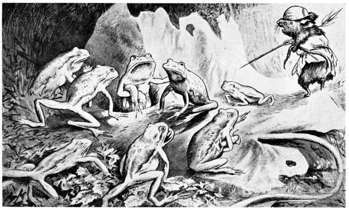 Krigen Mellom Froskene Og Musene 07 - Theodor Severin Kittelsen
