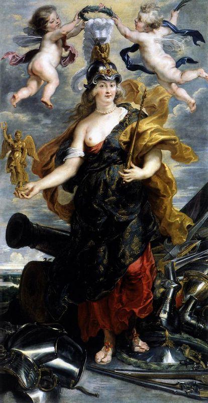Marie de Medicis as Bellona - Peter Paul Rubens