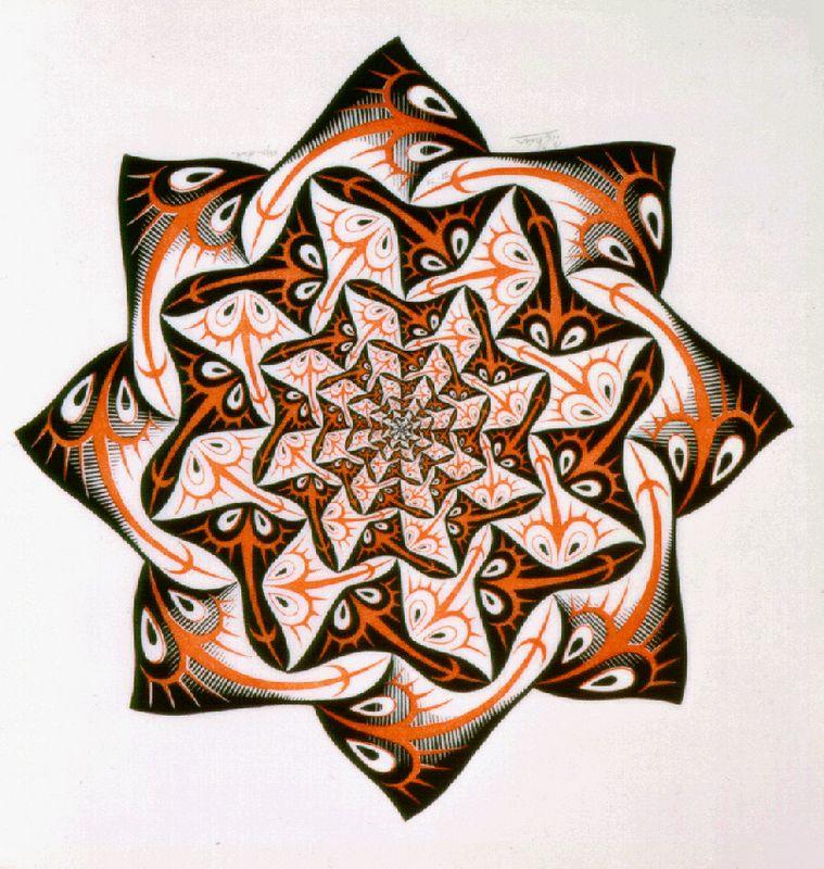Path of Life I - M.C. Escher
