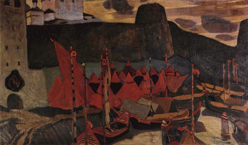 Old Pskov - Nicholas Roerich