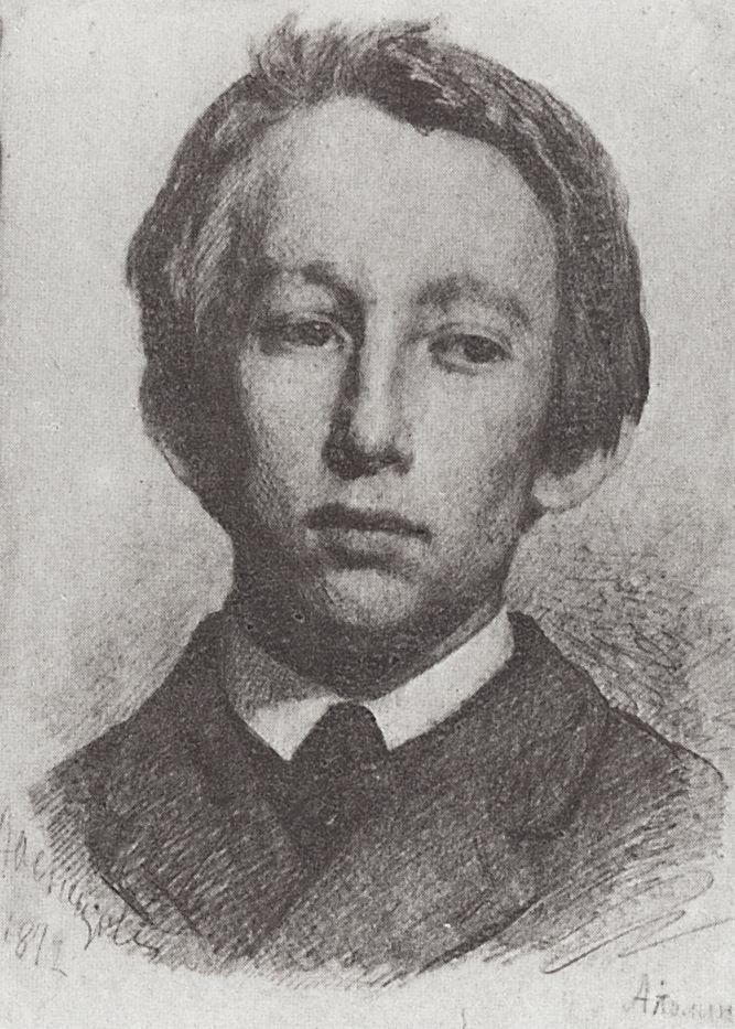 Portrait of Appolinary Vasnetsov - Viktor Vasnetsov