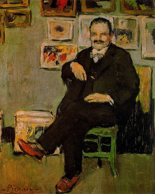 Portrait of Gustave Coquiot - Pablo Picasso