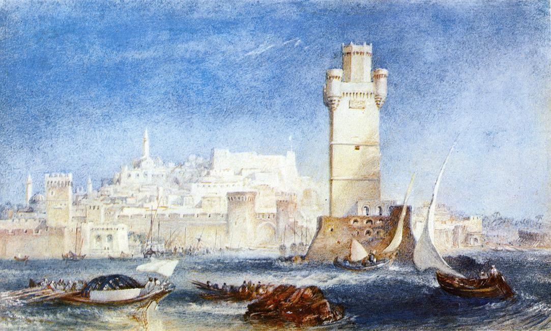 Rhodes (for Lord Byron's Works) - William Turner
