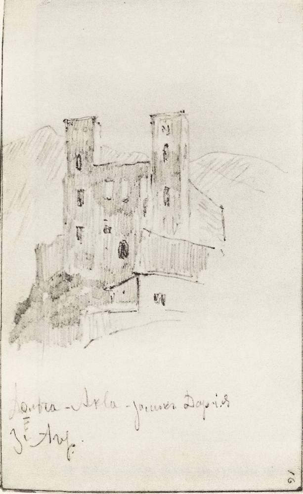 Ruins of castle Doria - Isaac Levitan