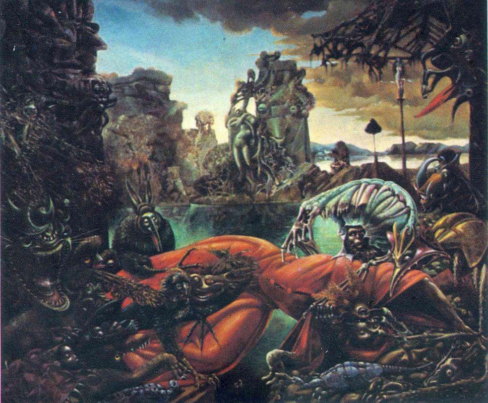 Temptation of St. Anthony - Max Ernst