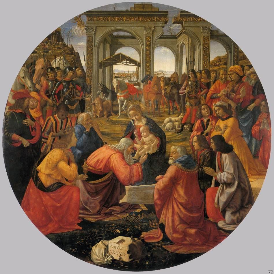 The Adoration of the Magi - Domenico Ghirlandaio