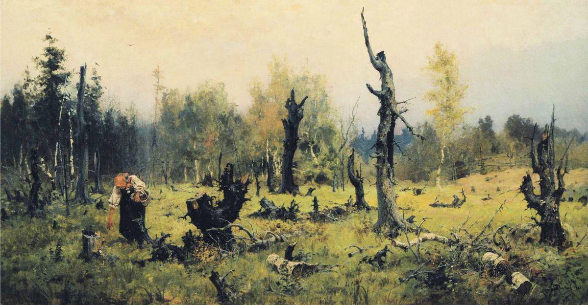 The Burnt Forest - Vasily Polenov