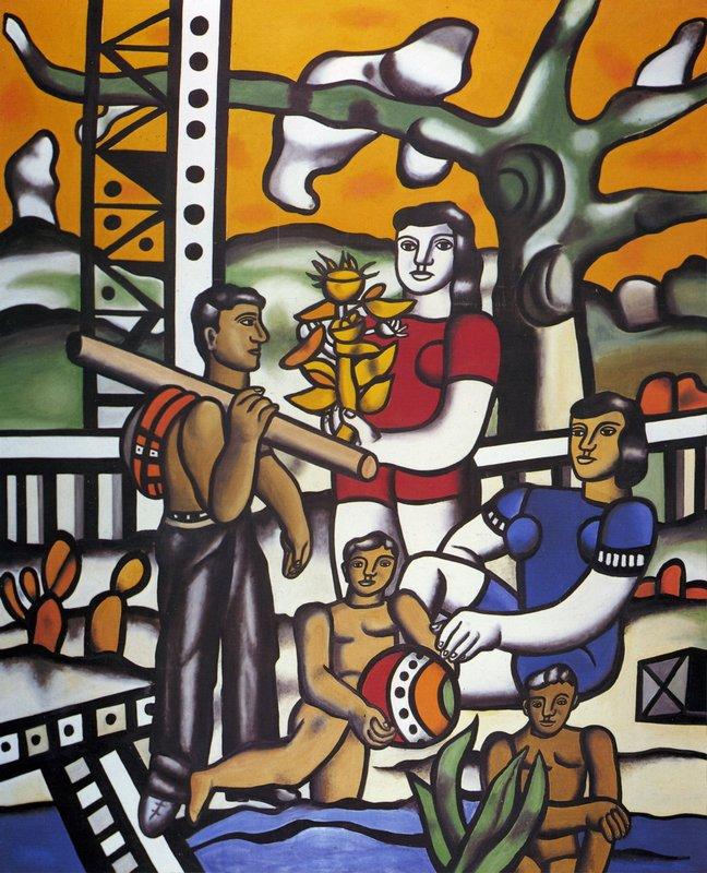 The Camper - Fernand Leger
