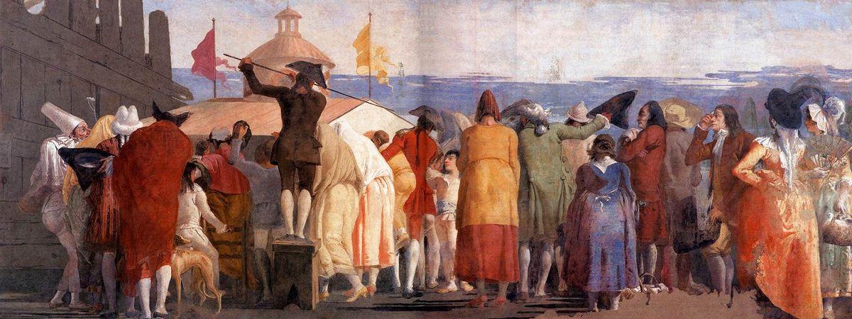 The New World - Giovanni Domenico Tiepolo