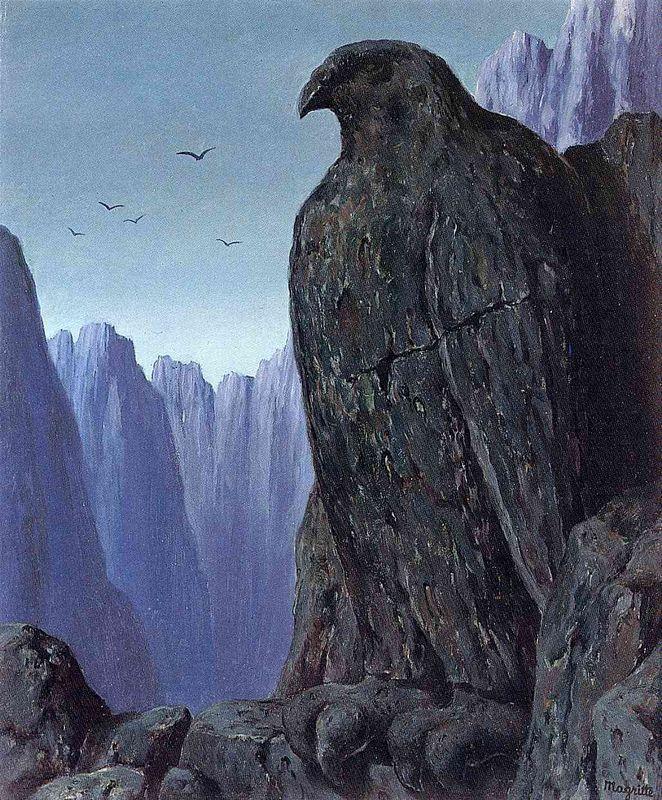 The wasted footsteps - Rene Magritte