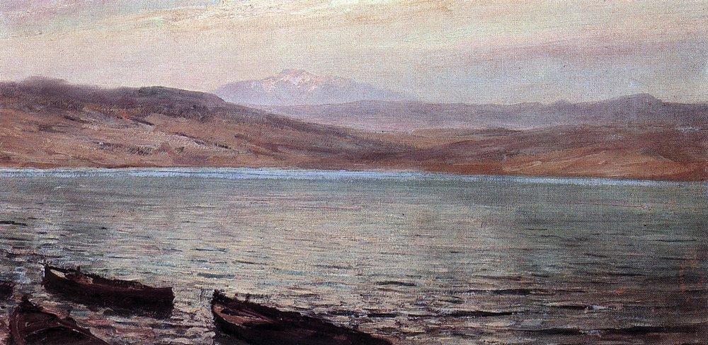 Tiberias (Gennesaret) lake - Vasily Polenov