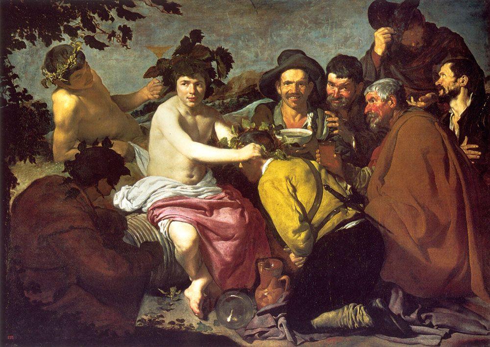 Triumph of Bacchus - Diego Velazquez