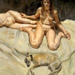 Pluto and the Bateman Sisters - Lucian Freud